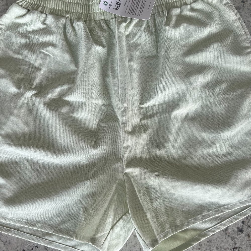 DJERF-AVENUE- Breezy Shorts (Mint Green)- Size Large